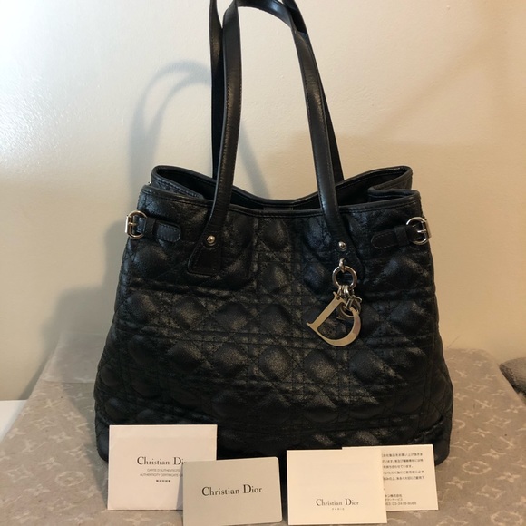 Dior Handbags - SOLD Dior Panarea tote black 💕